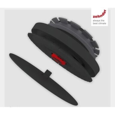 Difuzorius ZEHNDER Luna E125 ištraukimu Difuzorius ZEHNDER Luna E125 ištraukimu