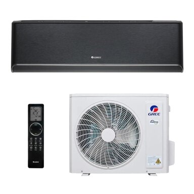 Gree AIRY BLACK 2.7 / 3.00 kw -25*C GWH09AVCXB- K6DNA1B/O / GWH09AVCXB- K6DNA1B/I Gree AIRY BLACK 2.7 / 3.00 kw -25*C GWH09AVCXB- K6DNA1B/O / GWH09AVCXB- K6DNA1B/I