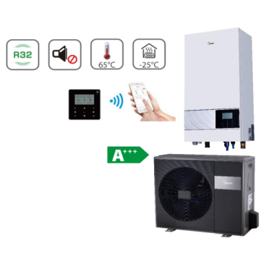 M-THERMAL ARCTIC Midea (8.30kW, 230V) -25*C MHA-V8W/D2N8-B2 / HB-A100/CGN8-B2 M-THERMAL ARCTIC Midea (8.30kW, 230V) -25*C MHA-V8W/D2N8-B2 / HB-A100/CGN8-B2