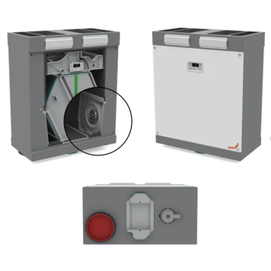 Zehnder ComfoAir 180 ERV (entalpinis, su integruotu tenu) Zehnder ComfoAir 180 ERV (entalpinis, su integruotu tenu)